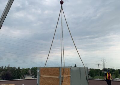 Roof Top Unit Install 6